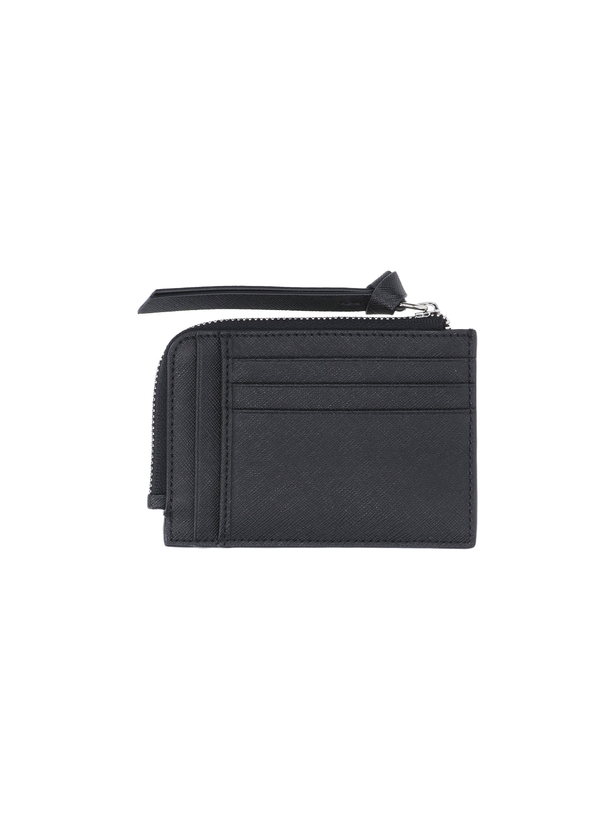 "Orb" Zip Cardholder – Black