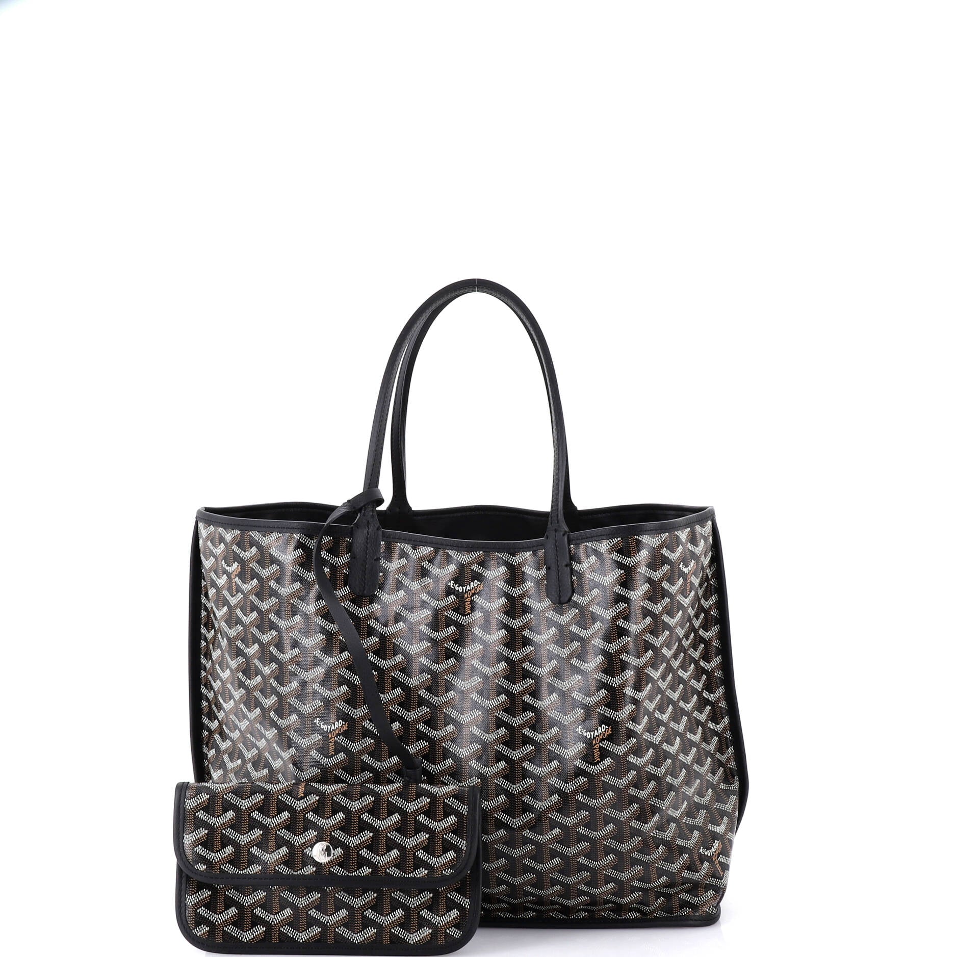 Anjou Reversible Tote Printed Coated Canvas PM