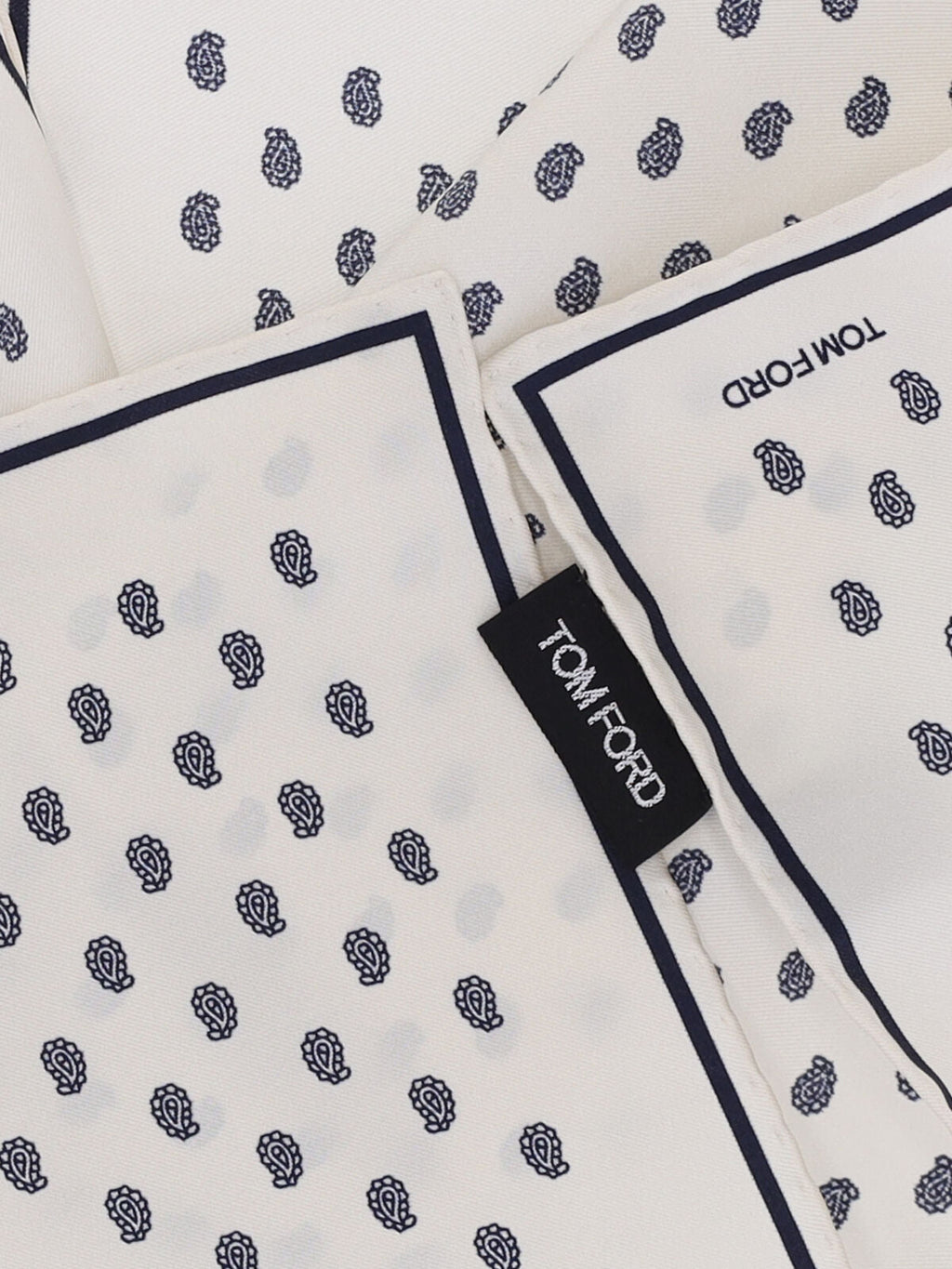 All-Over Print Pocket Square – White