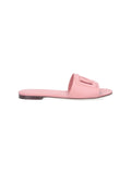 "Dg" Slip-On Sandals – Pink