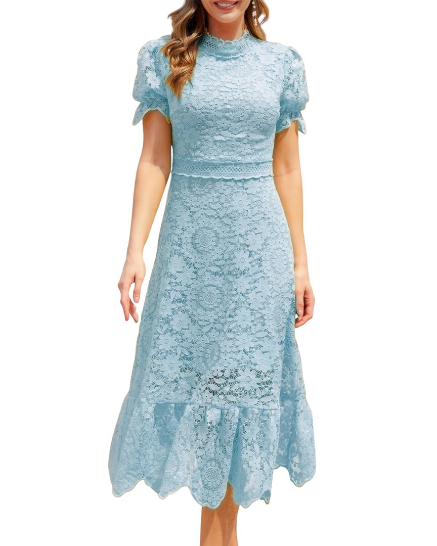 AMINA GLAM Midi Dress