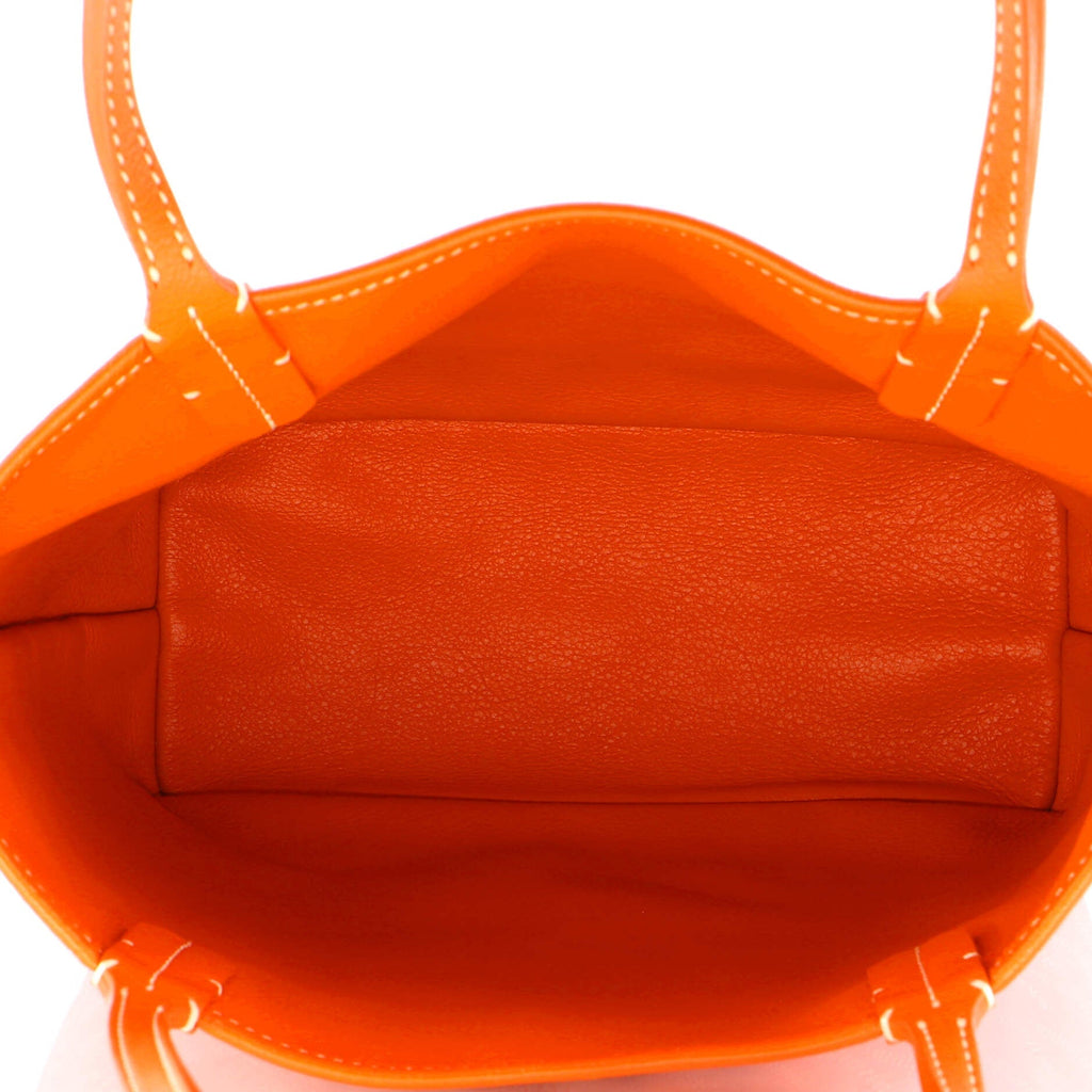 Anjou Reversible Tote Coated Canvas Mini