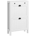2-Drawer Shoe Storage Cabinet for Entryway