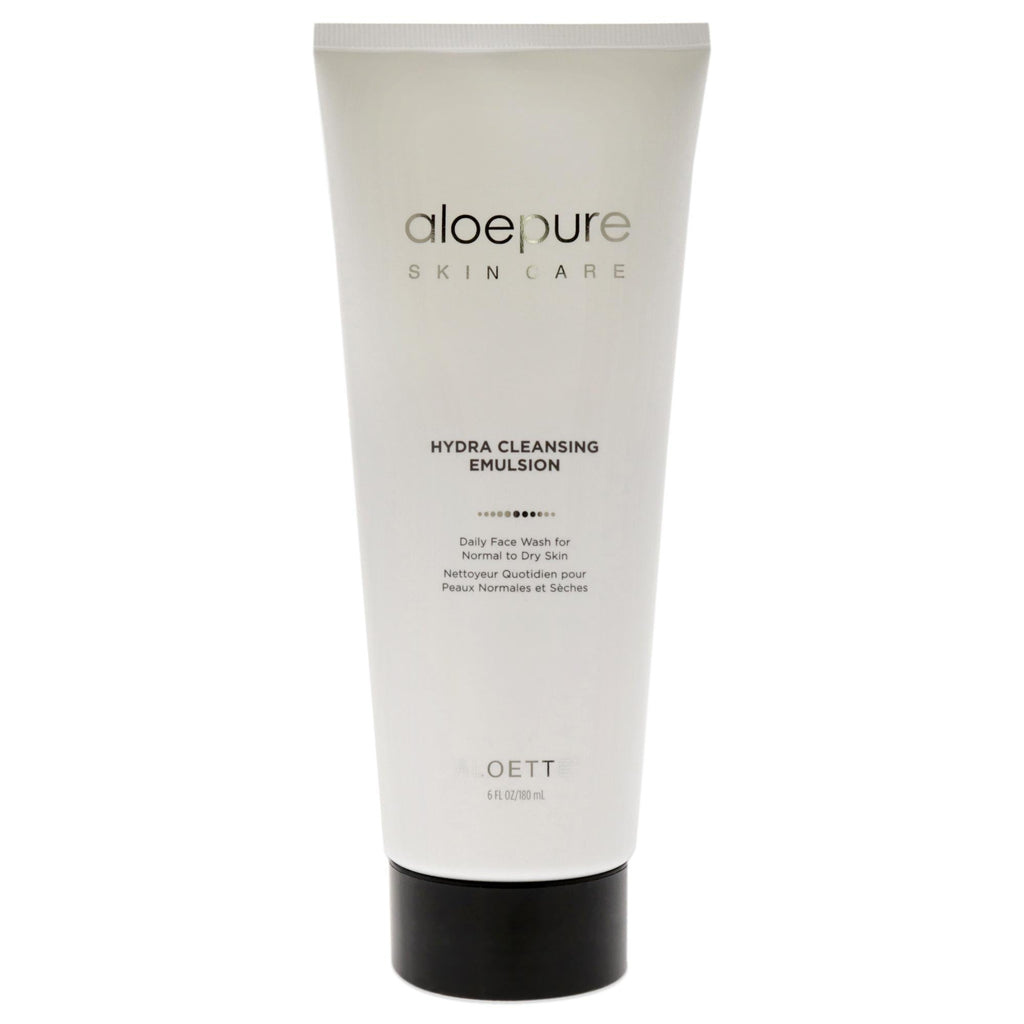 Aloepure Hydra Cleansing Emulsion - Noraml to Dry Skin by Aloette for Unisex - 6 oz Emulsion