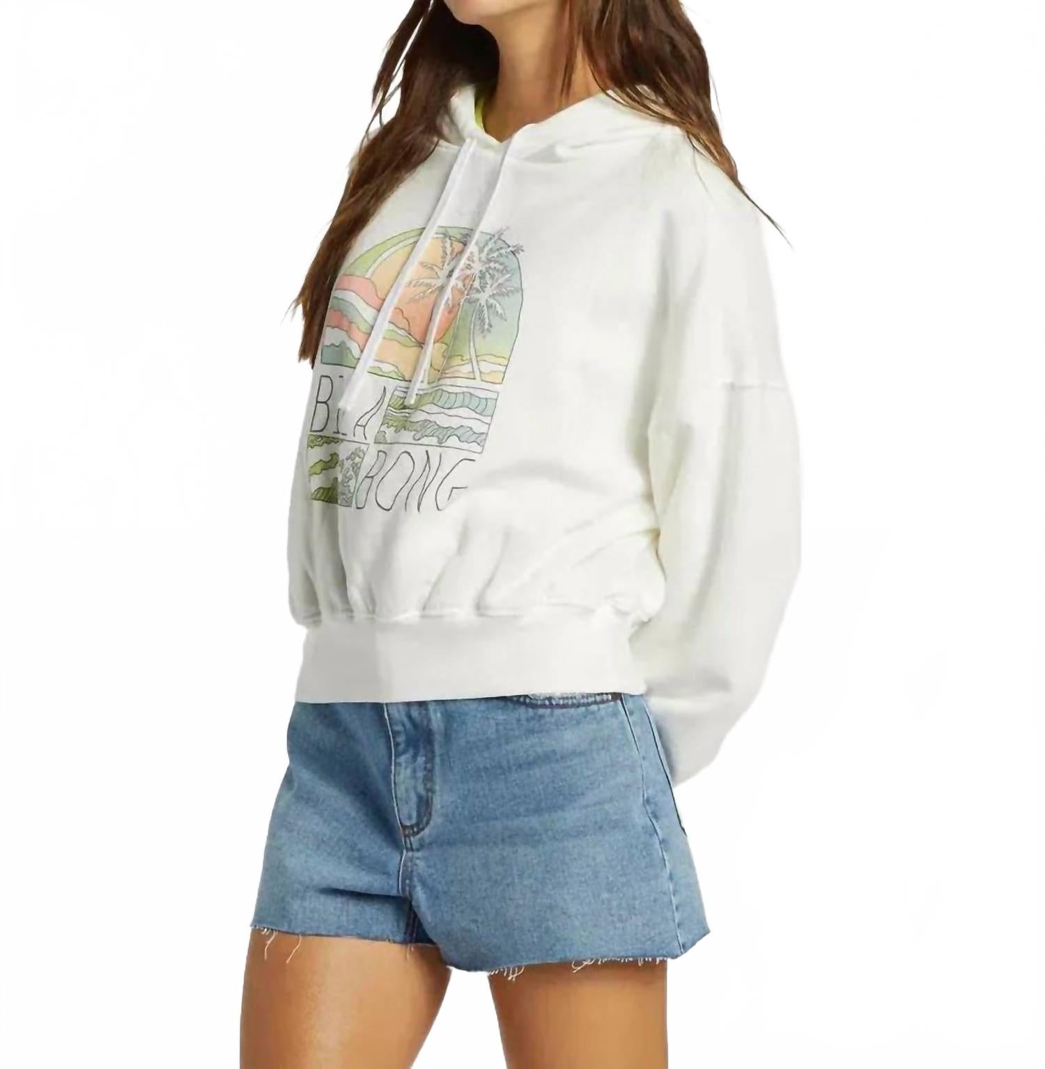 All Time Fleece Pullover Hoodies In Salt Crystal