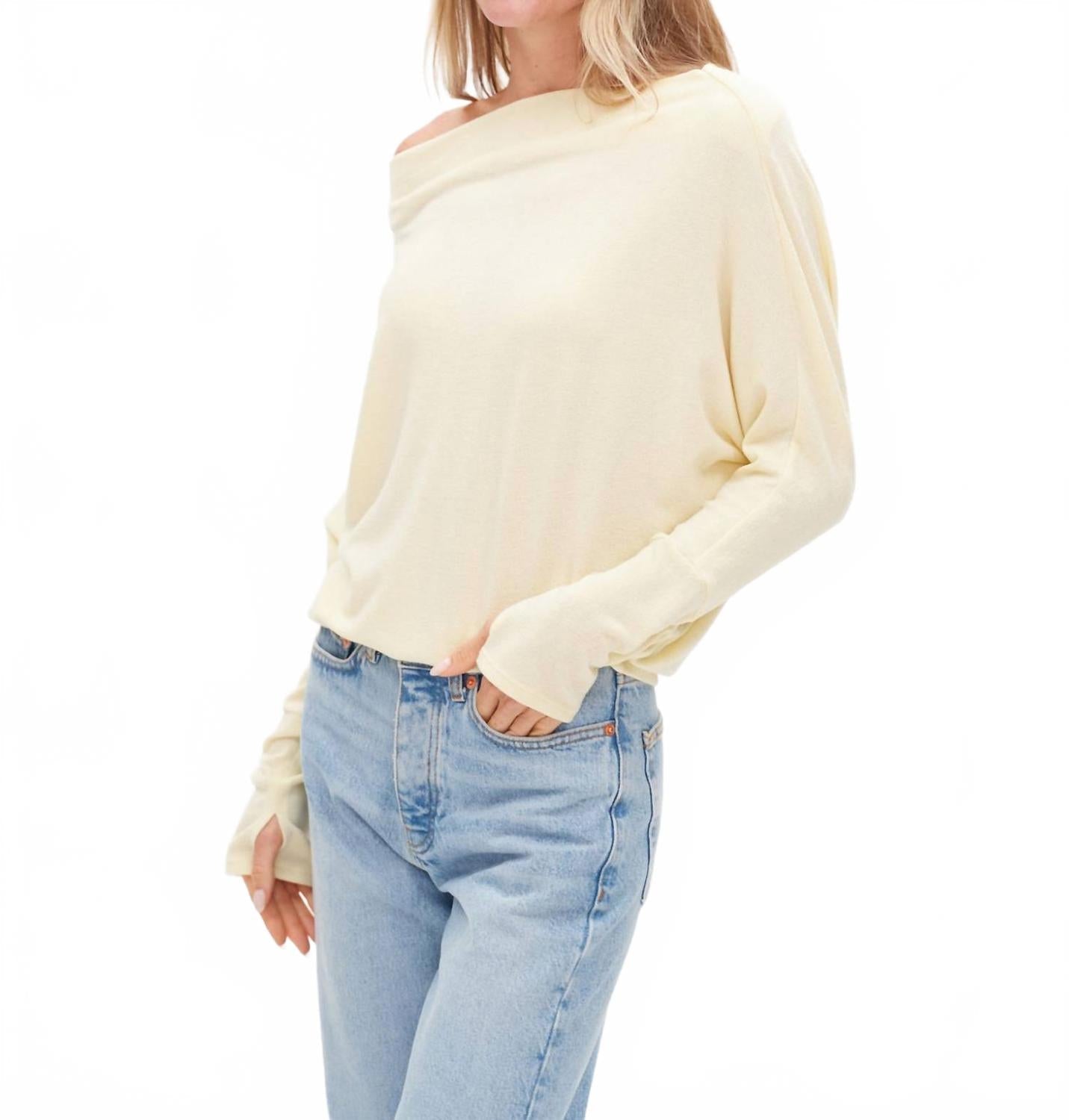 Anywhere Top In Yellow