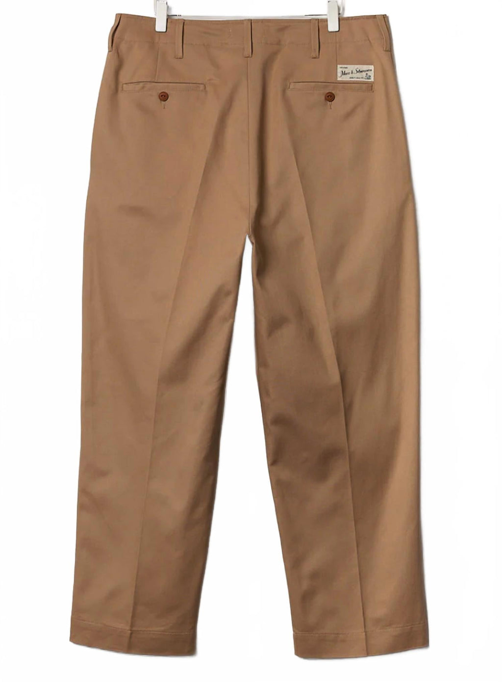 1920's Cotton Twill Worker Chino In Khaki