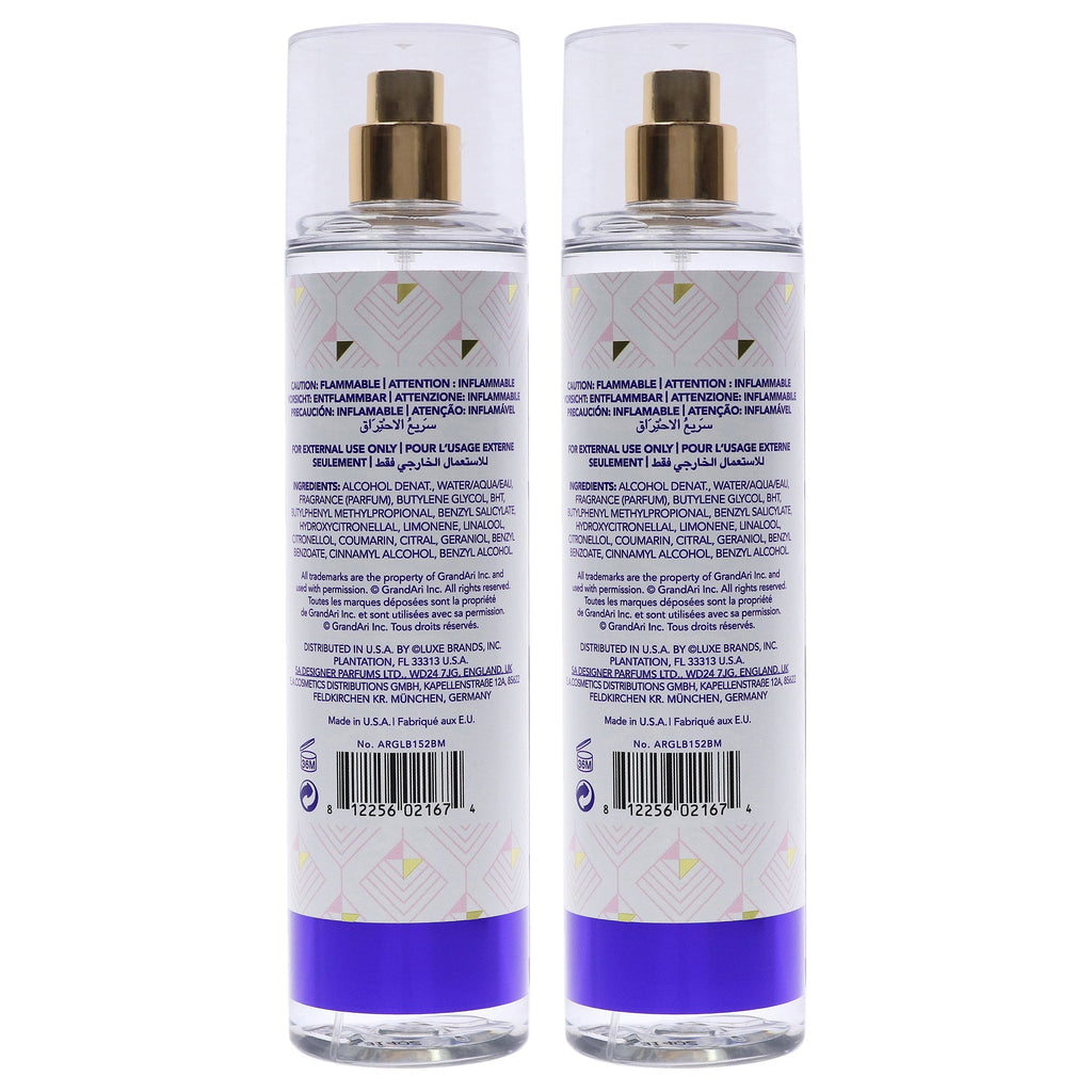 Ari by Ariana Grande for Women - 8 oz Body Mist - Pack of 2