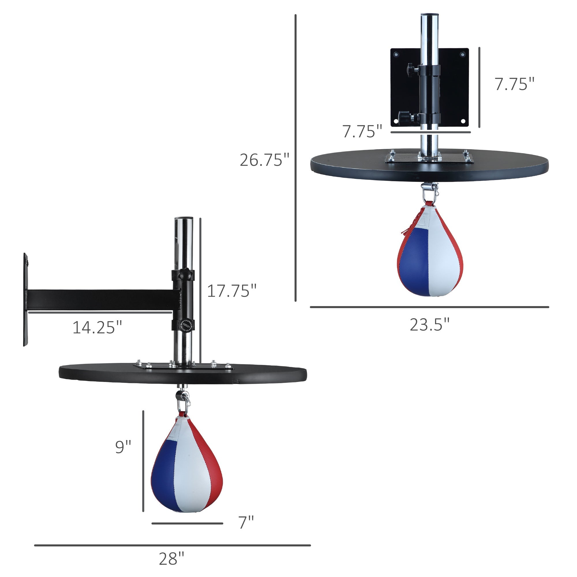 Adjustable Speed Bag for Boxing & MMA Training