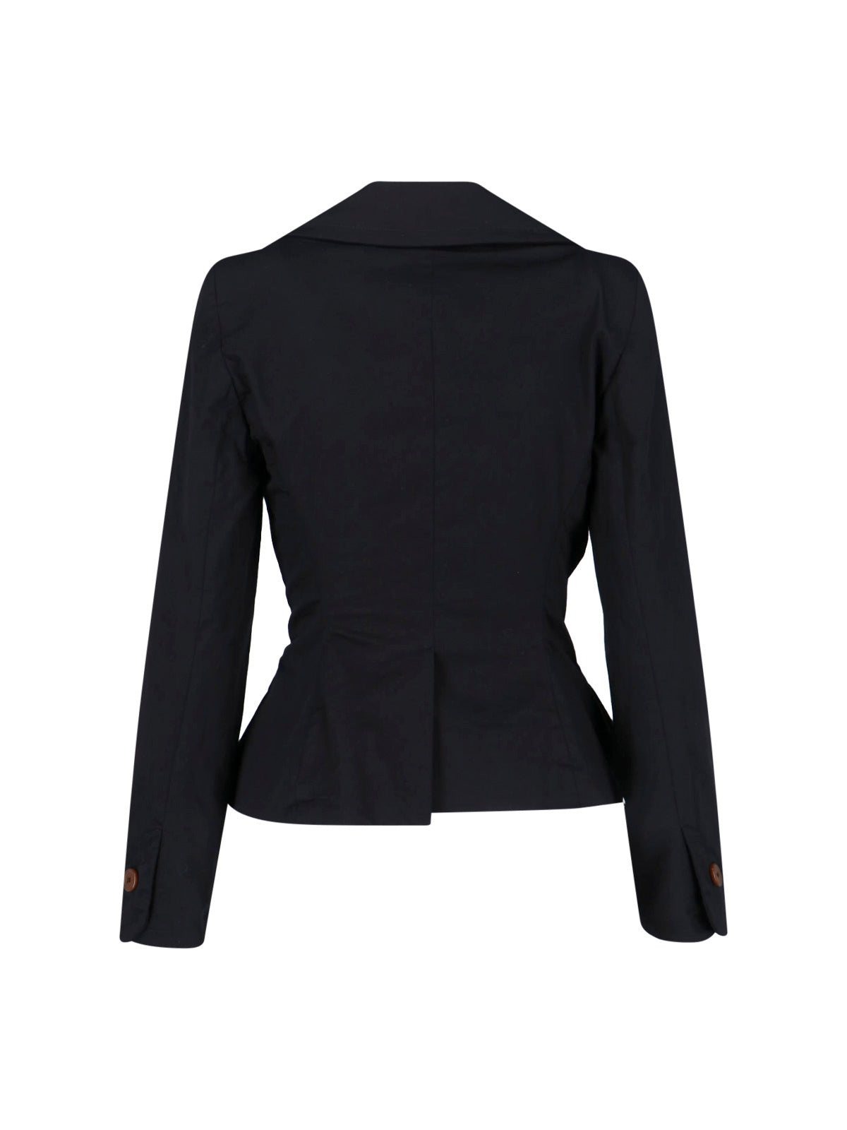 "Tartan" Monopetto Blazer – Black