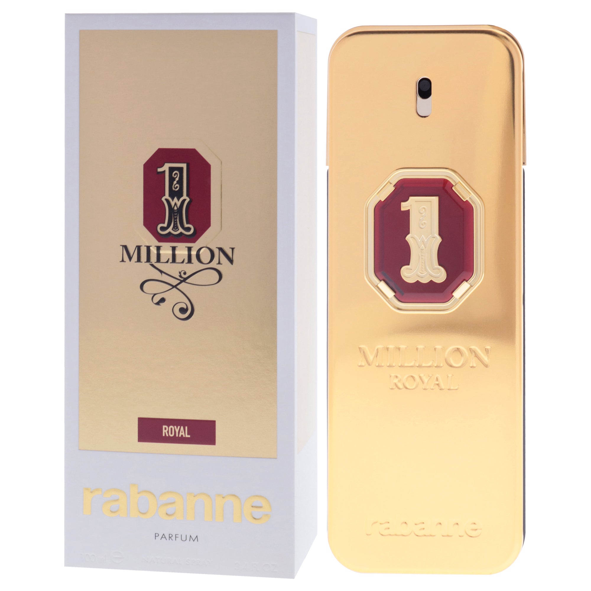 1 Million Royal by Paco Rabanne for Men - 3.4 oz Parfum Spray