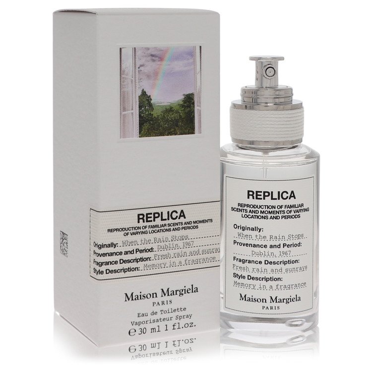 3pcs Perfume Gift Sets - Replica When The Rain Stops by Maison Margiela Eau De Toilette Spray 1 oz for Women