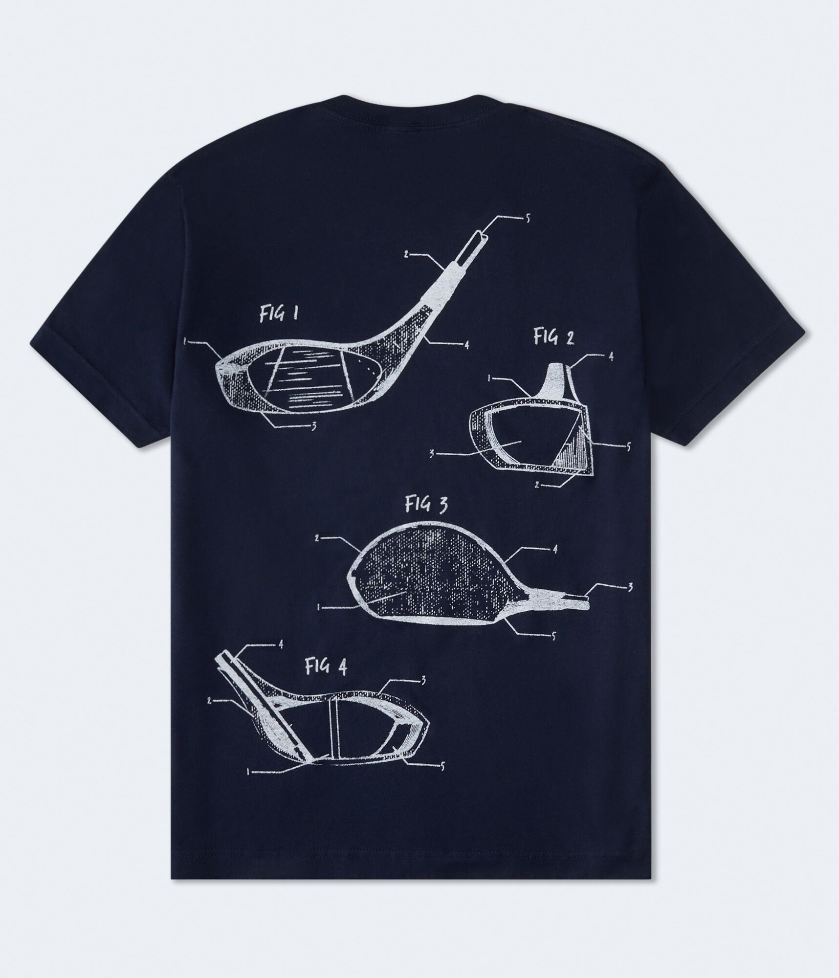 Aeropostale Pga Golf Club Anatomy Relaxed Graphic Tee