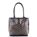 Anjou Reversible Tote Coated Canvas Mini