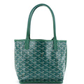 Anjou Reversible Tote Coated Canvas Mini