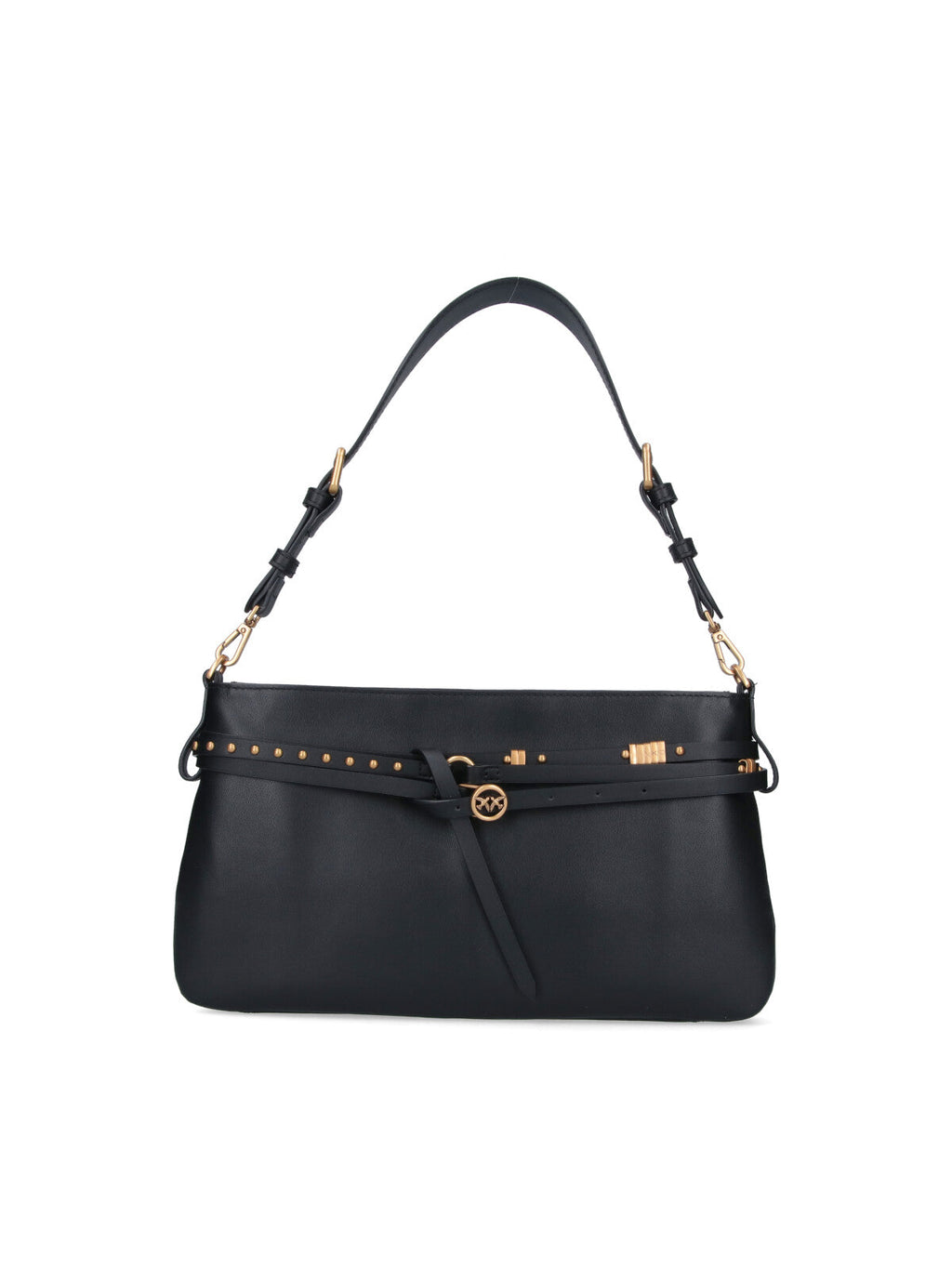 "Belt Bag" Medium Shoulder Bag – Black