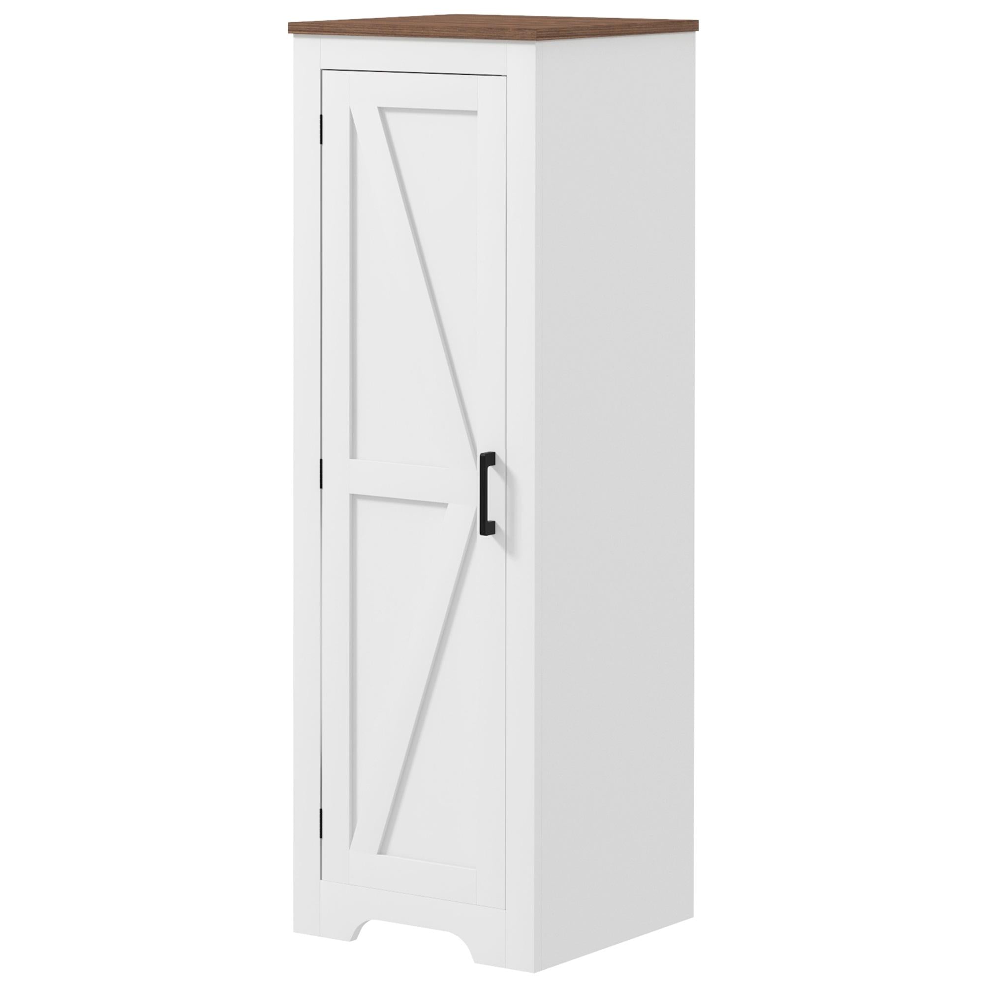 Adjustable Shelf Storage Cabinet for Living Room