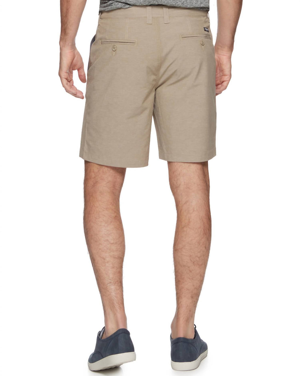 Any Wear Hybrid Performance Short In Khaki