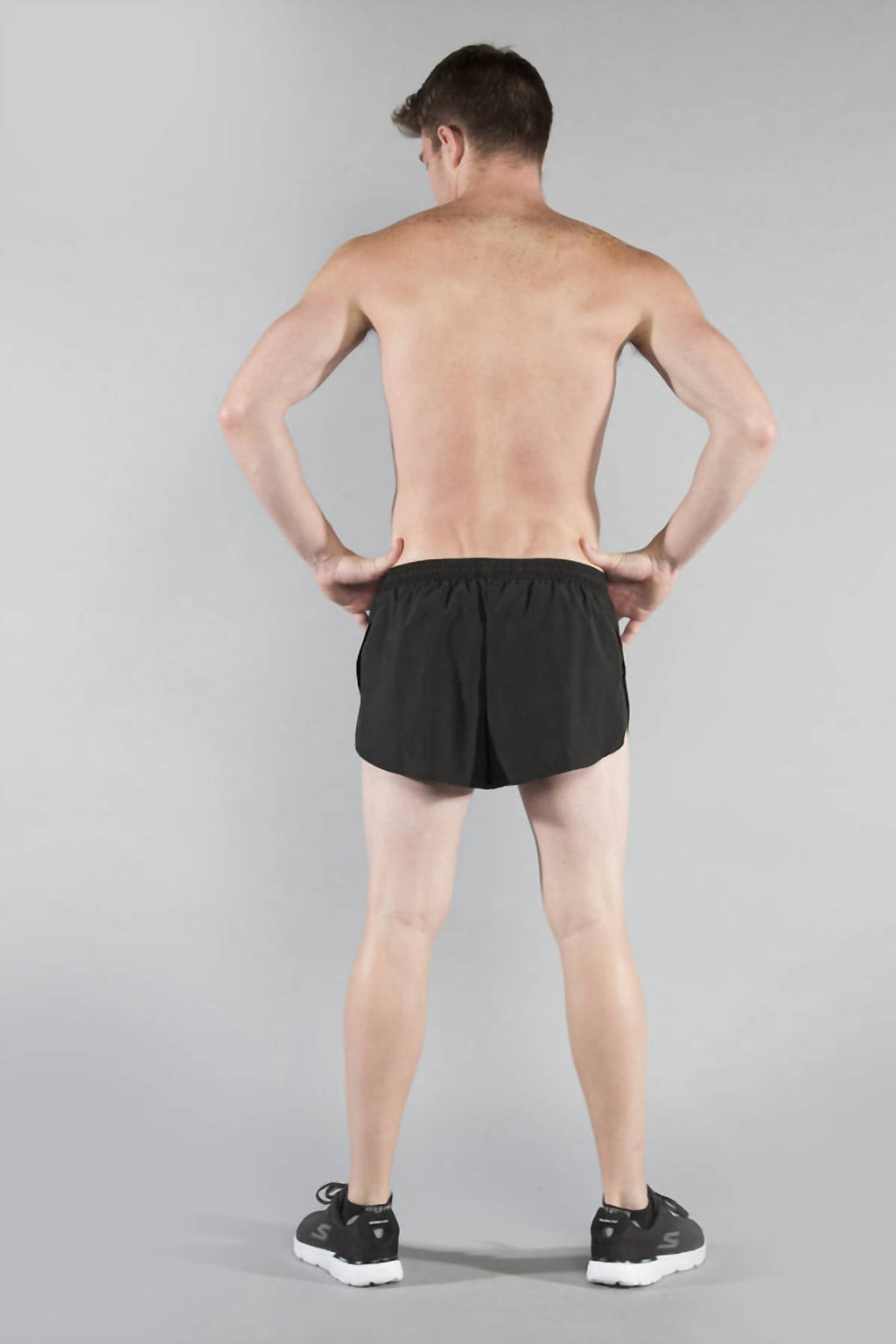 1" Elite Split Short In Black