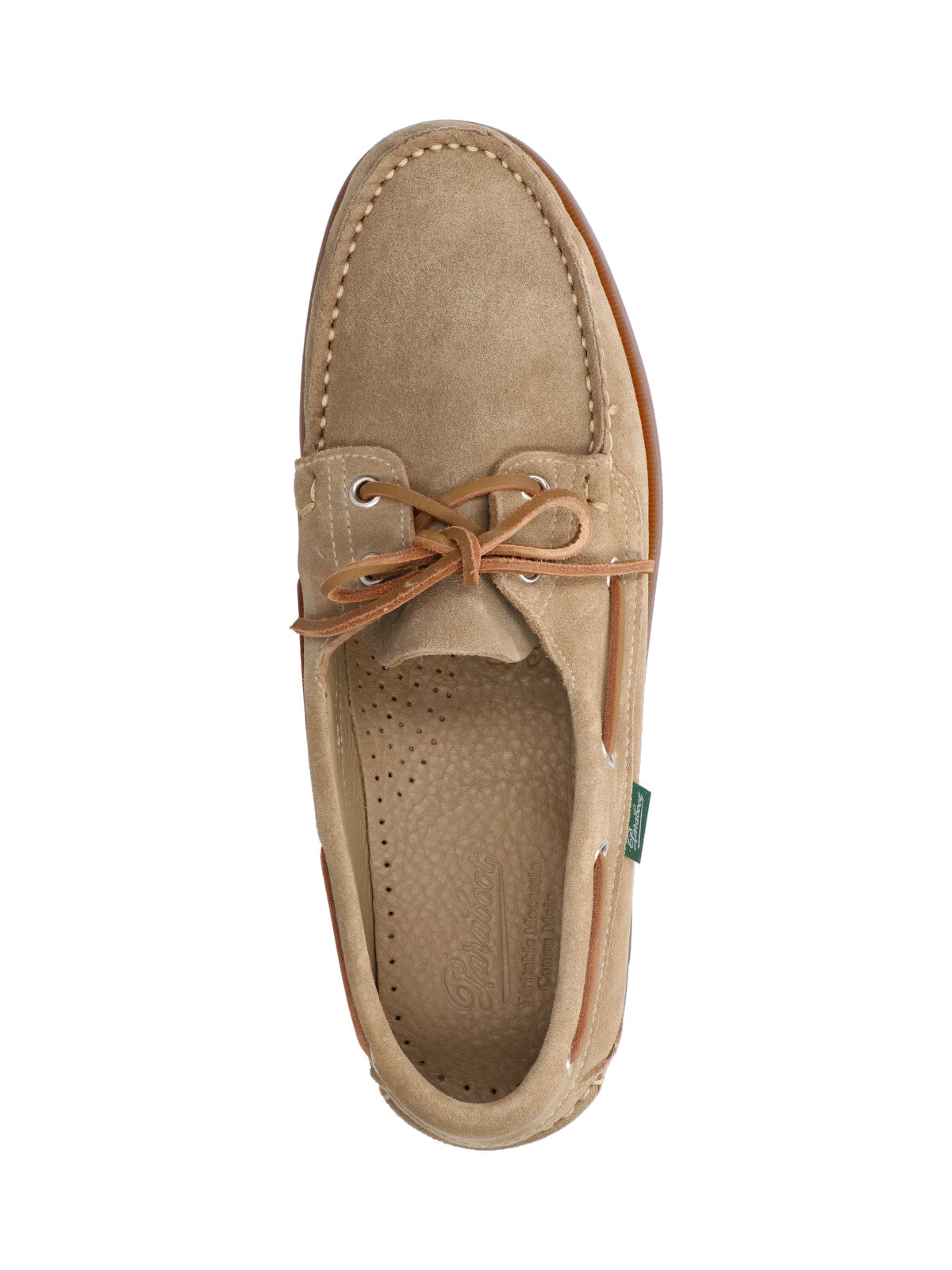 "Barth" Derby Shoes – Beige Suede