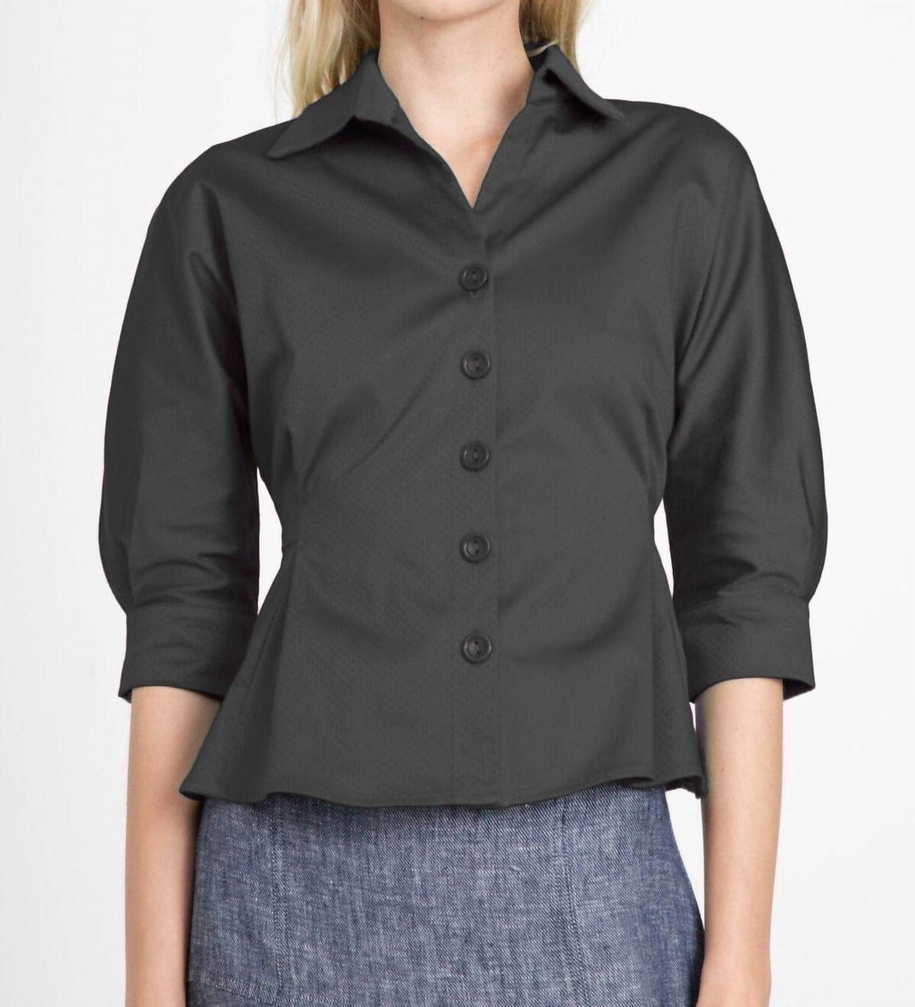 Albright Shirt Top In Black