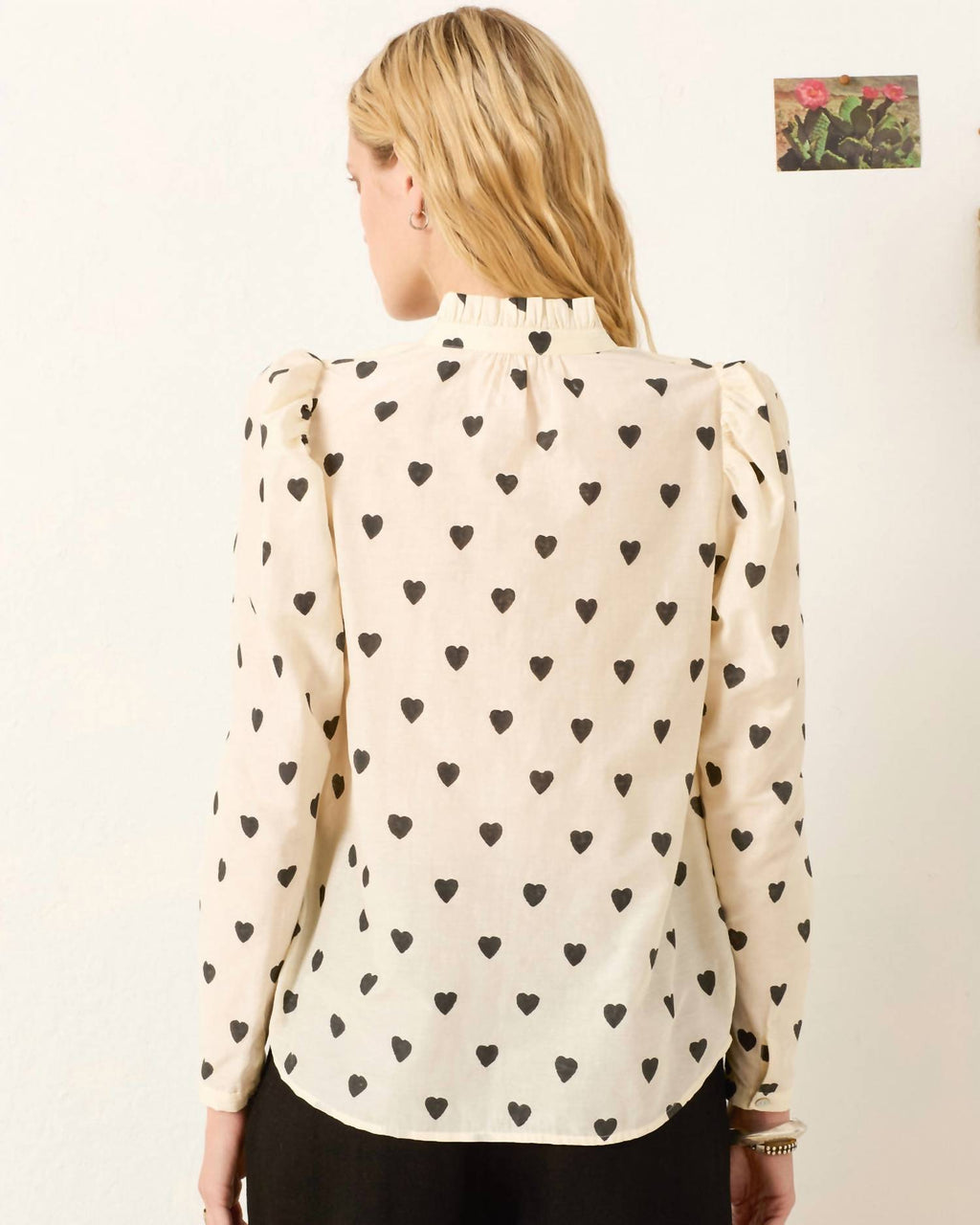 Artemis Shirt In Onyx Heart