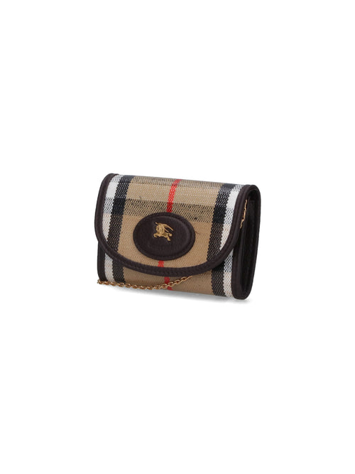 "Highlands" Wallet With Chain – Beige