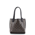 Anjou Reversible Tote Coated Canvas Mini
