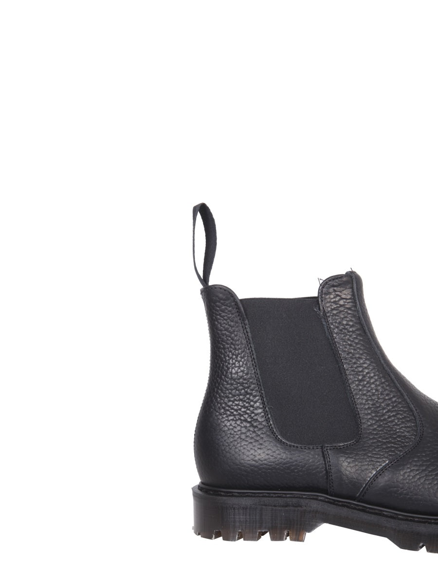 Ankle-High Leather Boots