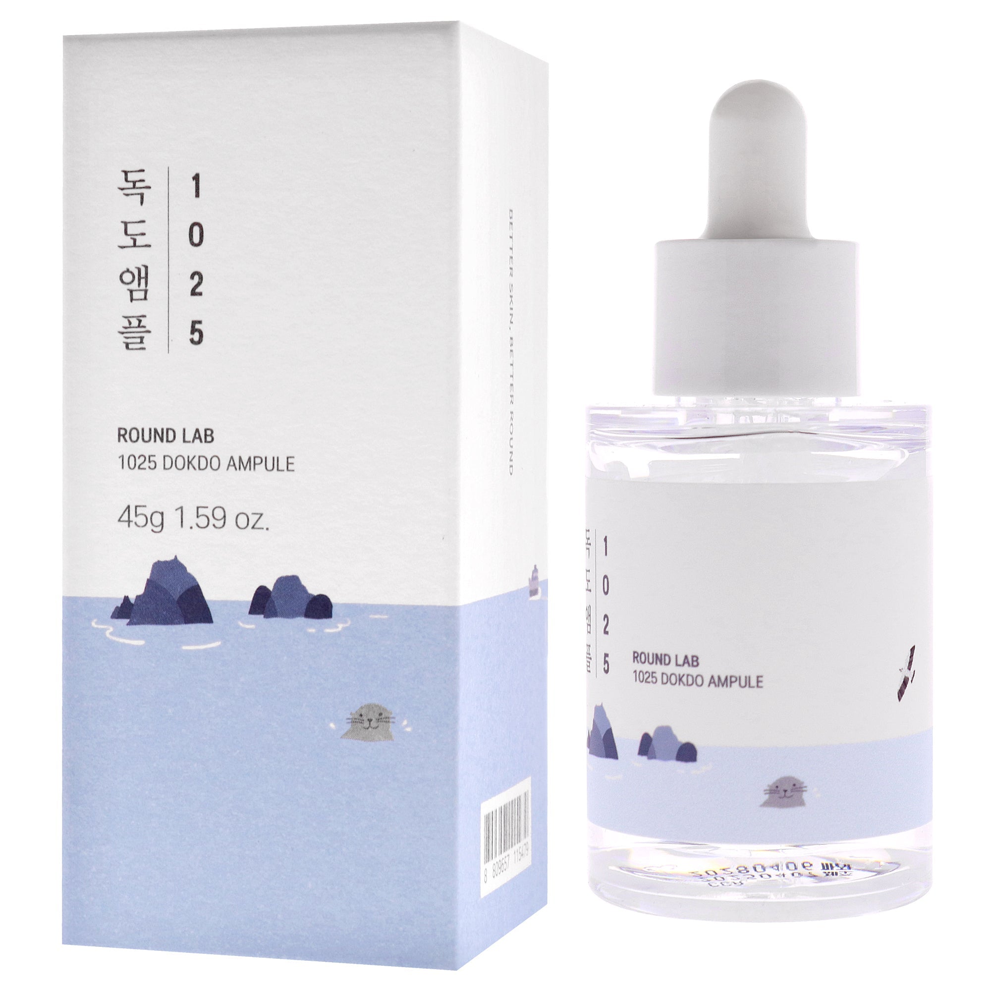 1025 Dokdo Ampule by Round Lab for Women - 1.59 oz Serum