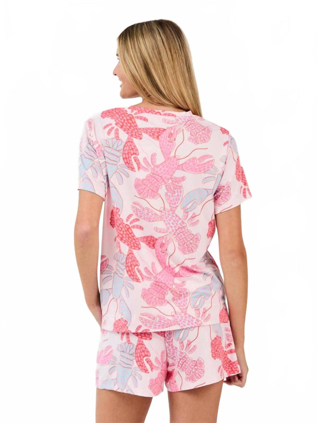 Alli Short Set In Perfect Mate Pink
