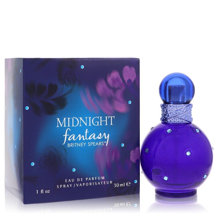 3pcs Perfume Gift Sets - Fantasy Midnight by Britney Spears Eau De Parfum Spray 1 oz for Women