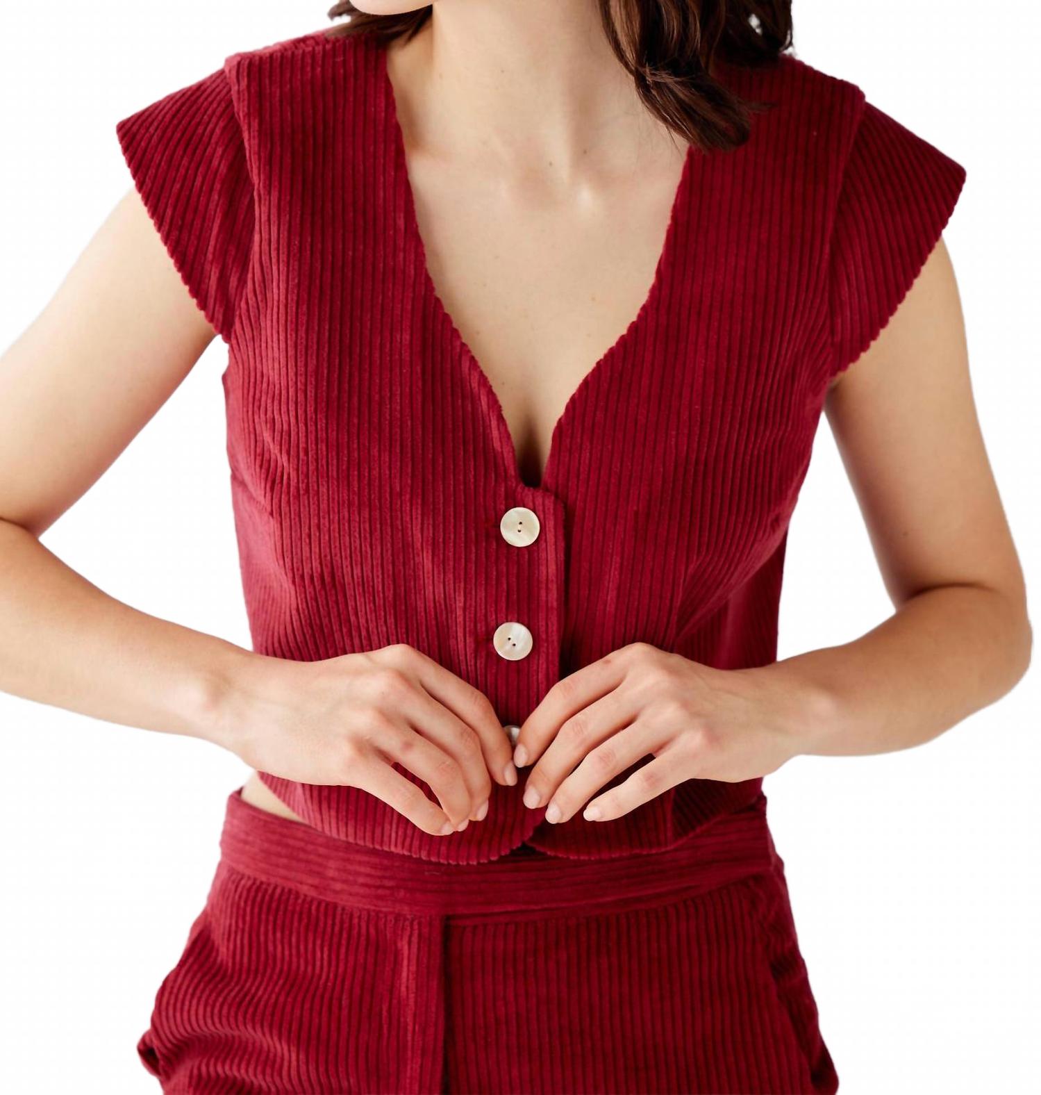 Amare Top In Dusted Rose