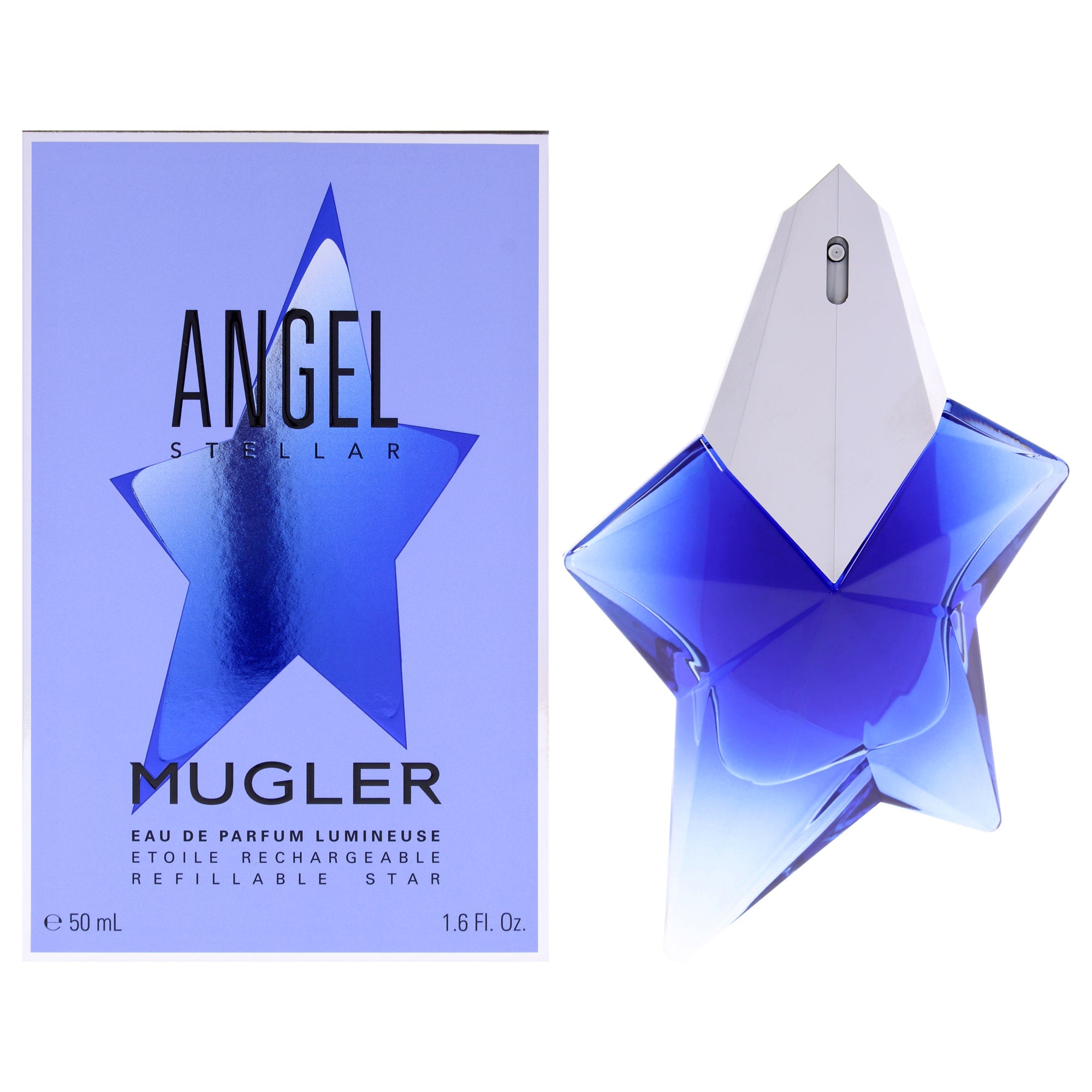 Angel Stellar Lumineuse by Thierry Mugler for Women - 1.6 oz EDP Spray (Refillable)