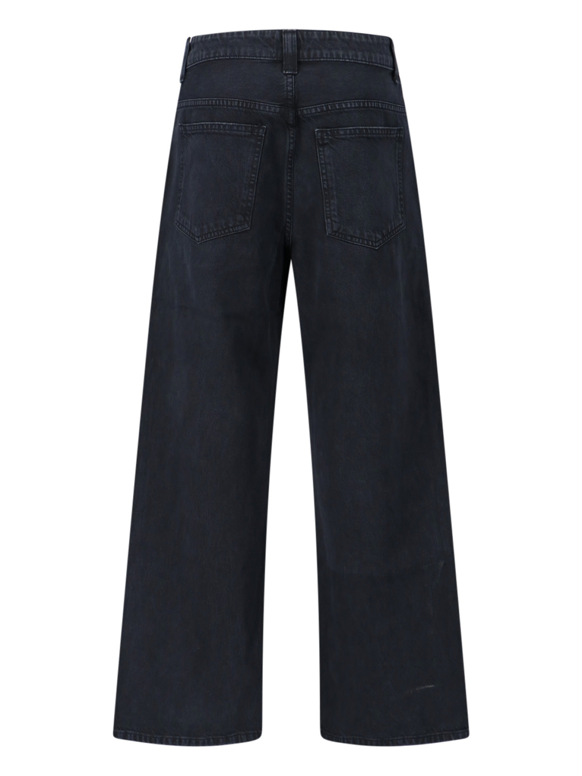 "Dane" Wide Jeans – Black