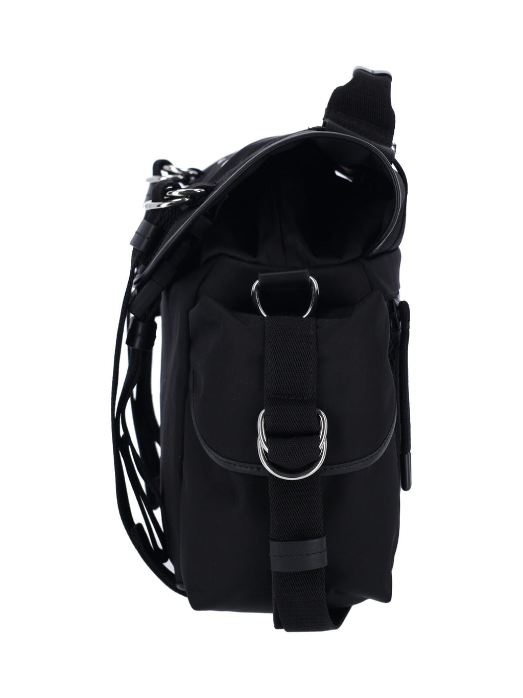 "High Tech" Messenger Bag – Black