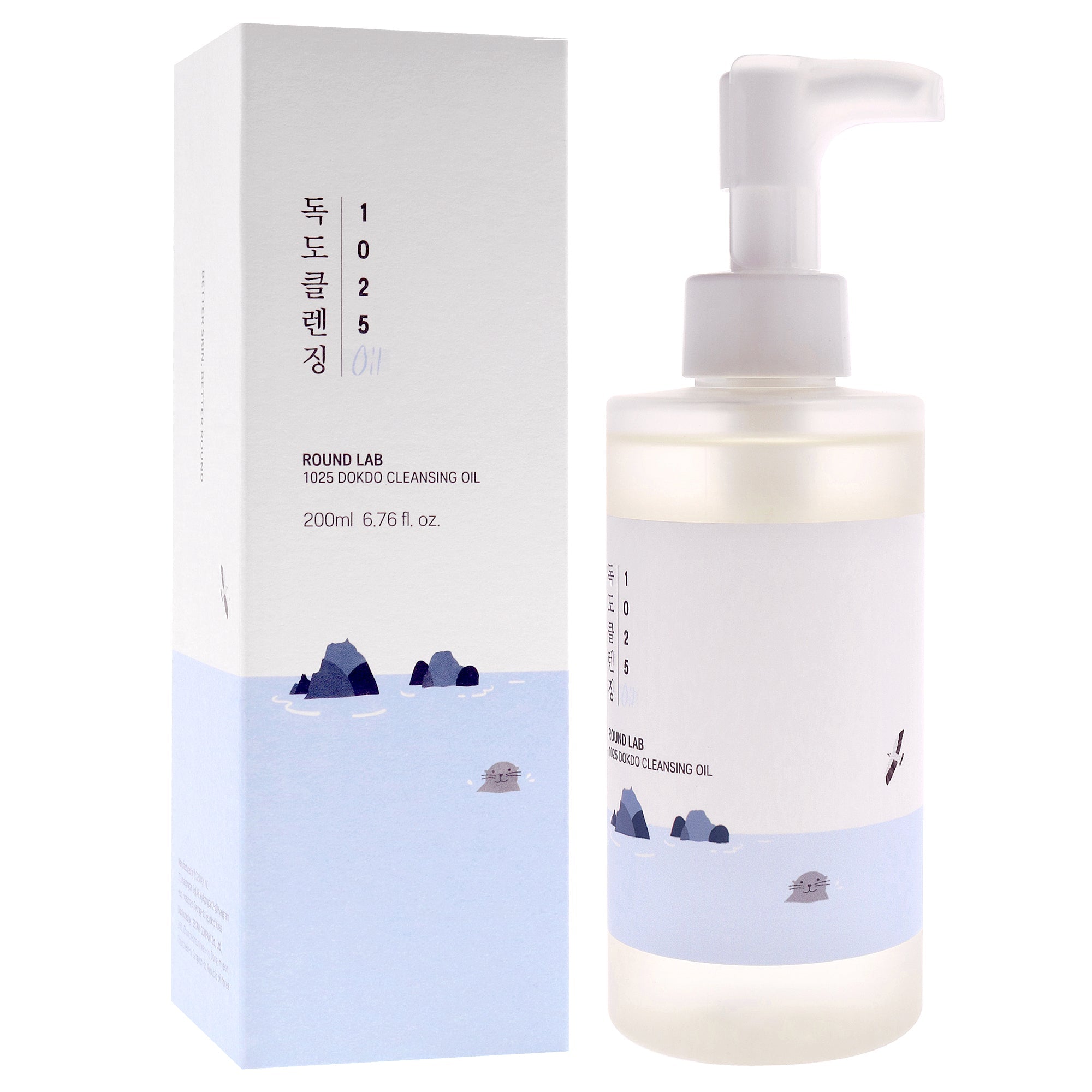 1025 Dokdo Cleansing Oil by Round Lab for Women - 6.76 oz Oil