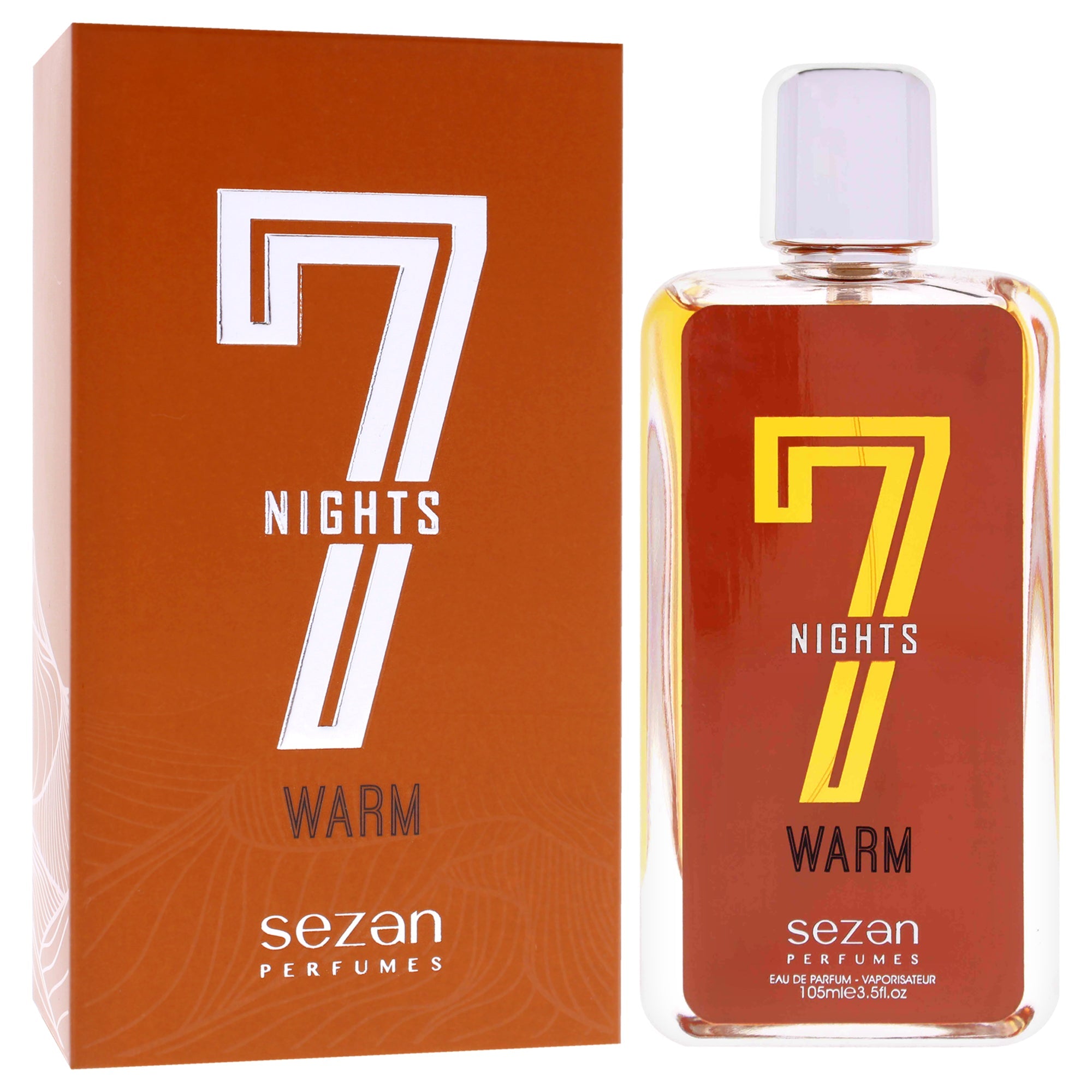 7 Nights - Warm by Sezan for Unisex - 3.3 oz EDP Spray