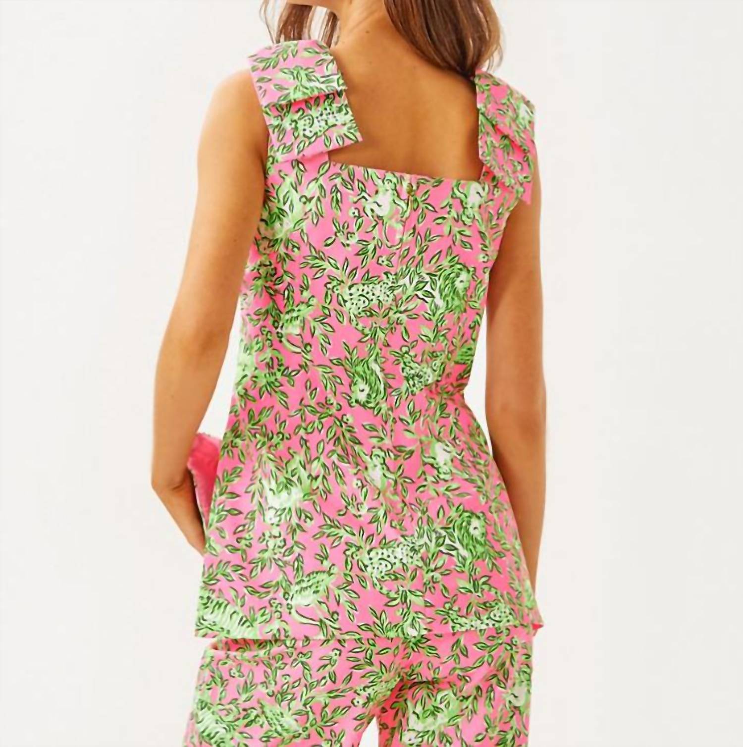 Anders Tunic Top In Rousseau Pink