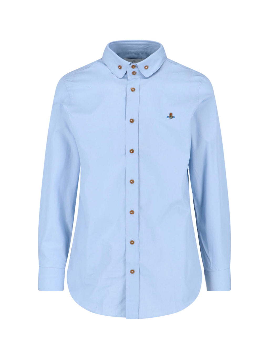 "Two Button Krall" Shirt – Light Blue