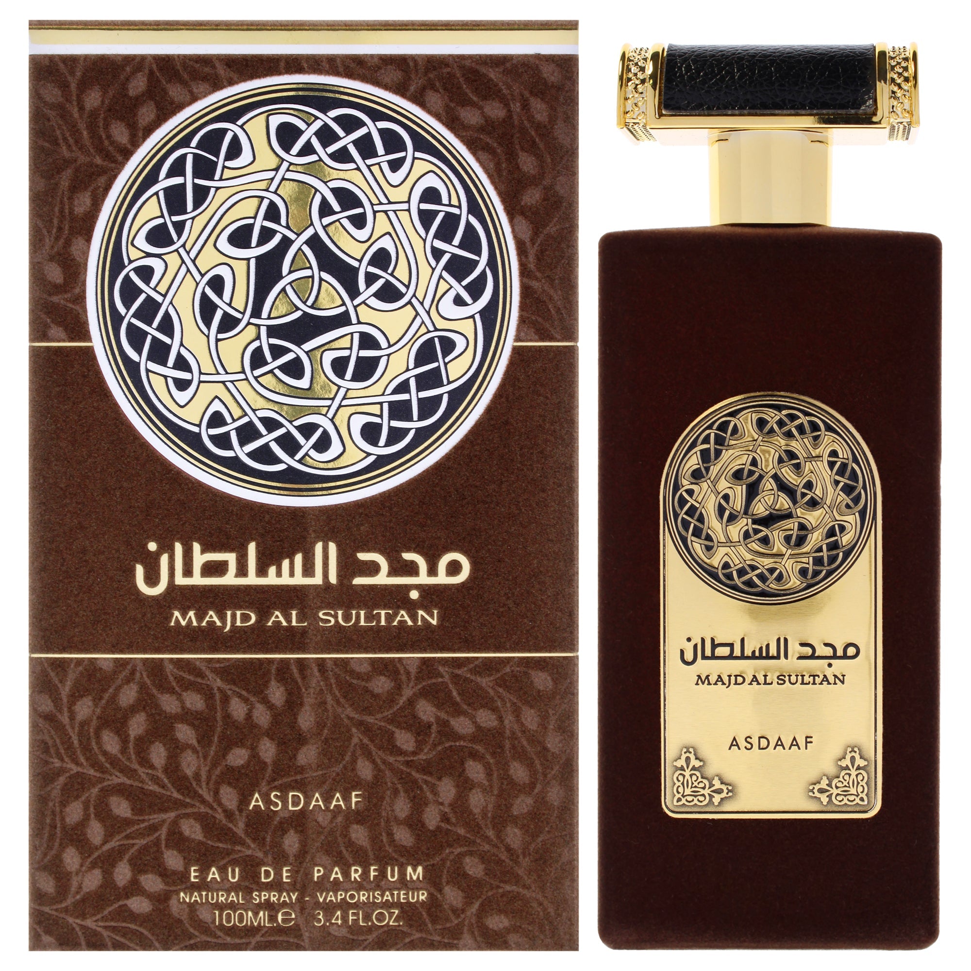 Asdaaf - Majd Al Sultan by Lattafa for Men - 3.4 oz EDP Spray