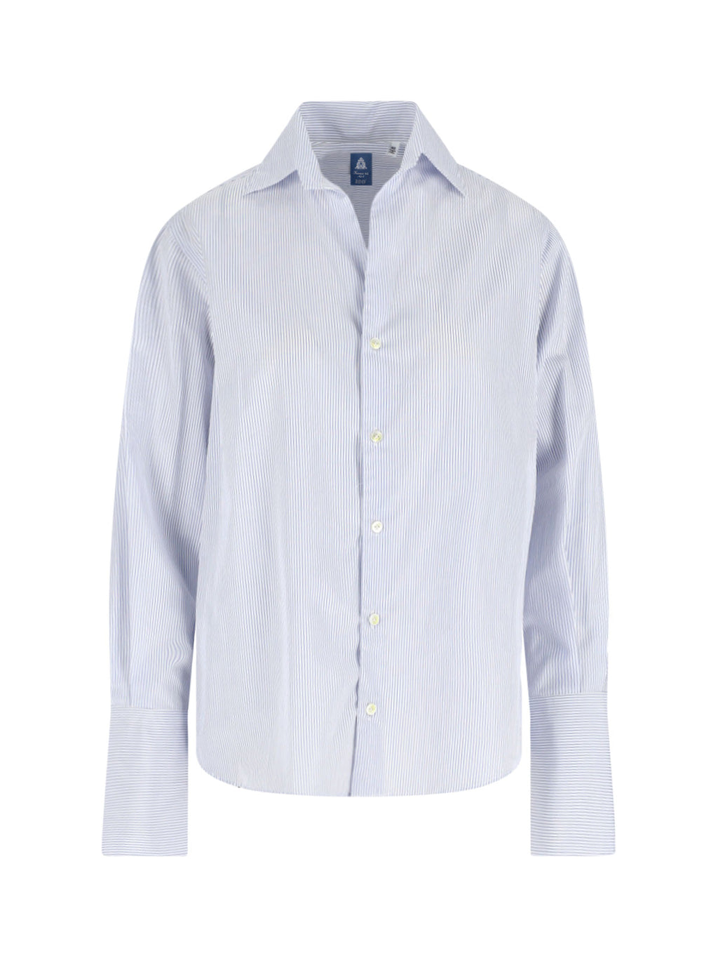 "Napoli" Shirt – Light Blue Striped