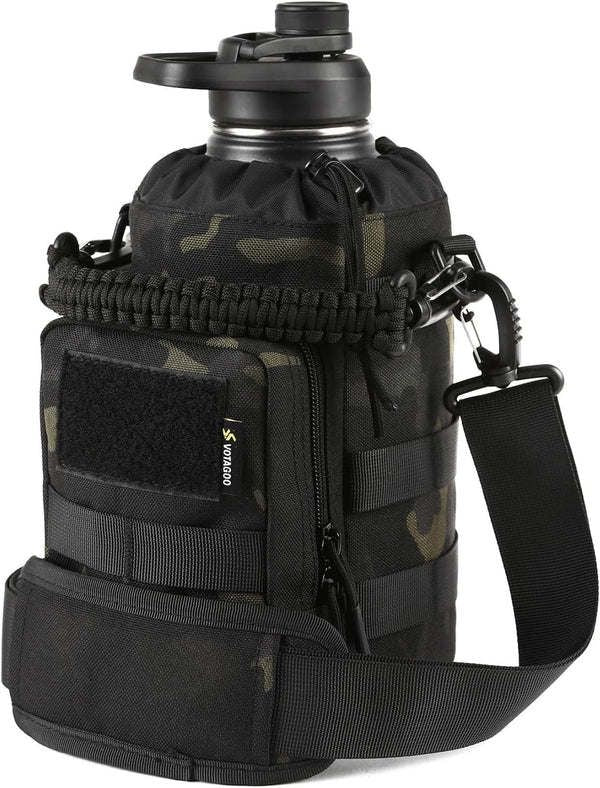 64Oz Tactical Water Bottle - Brown