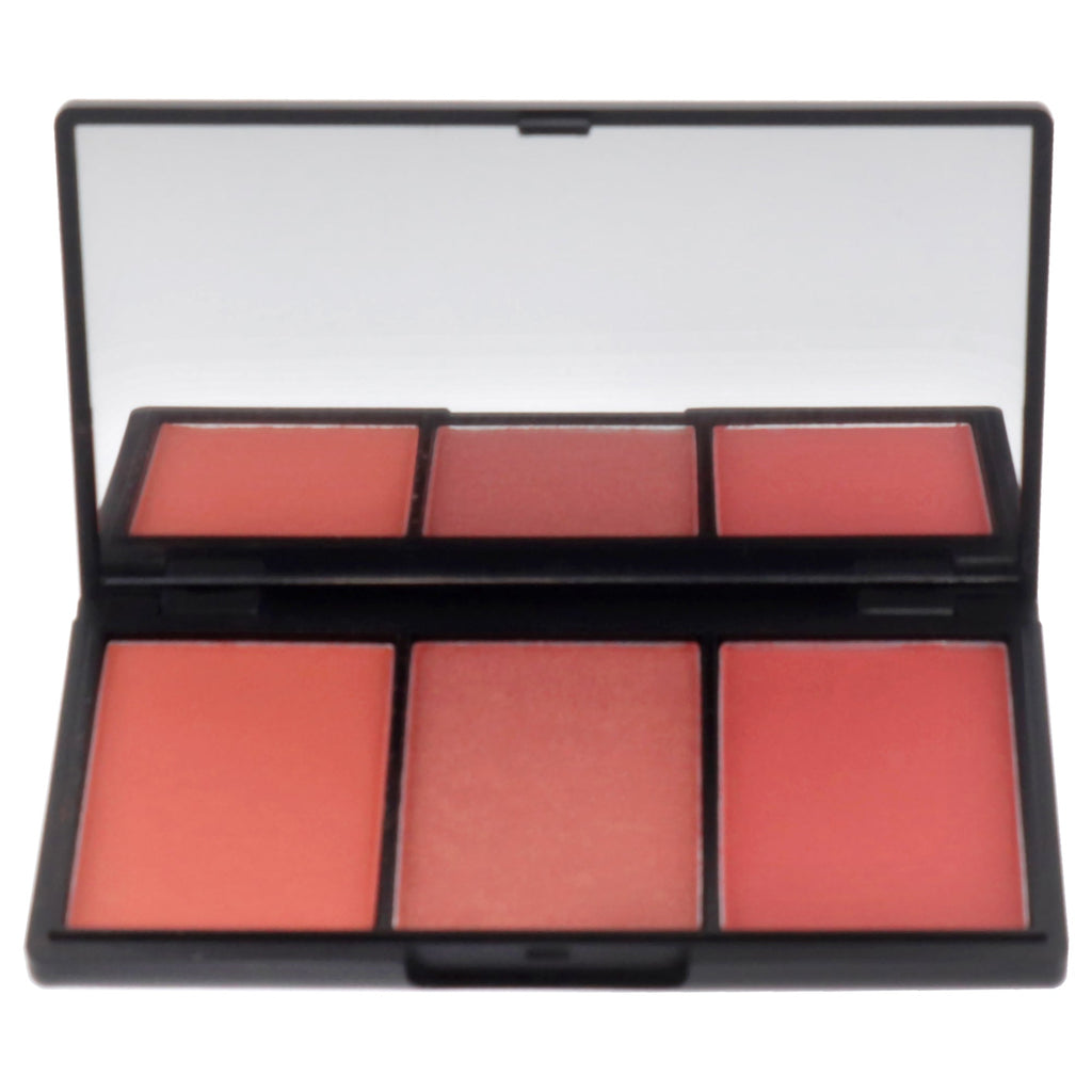 3 ShadesPowder Blush Palette - Untameable by Klara for Women - 0.35 oz Makeup