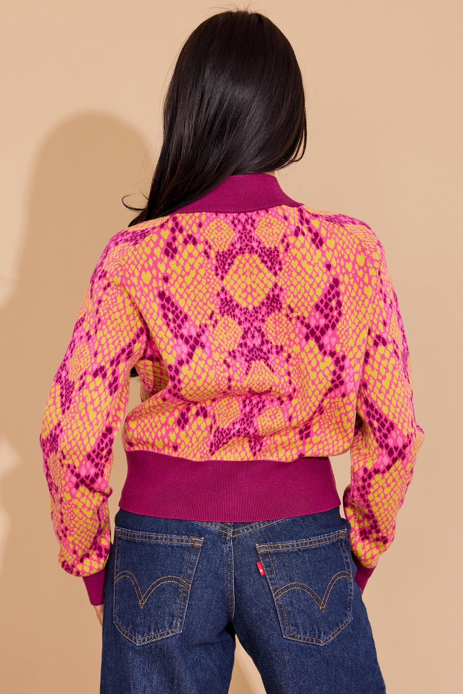 Aspen Sweater In Serpent