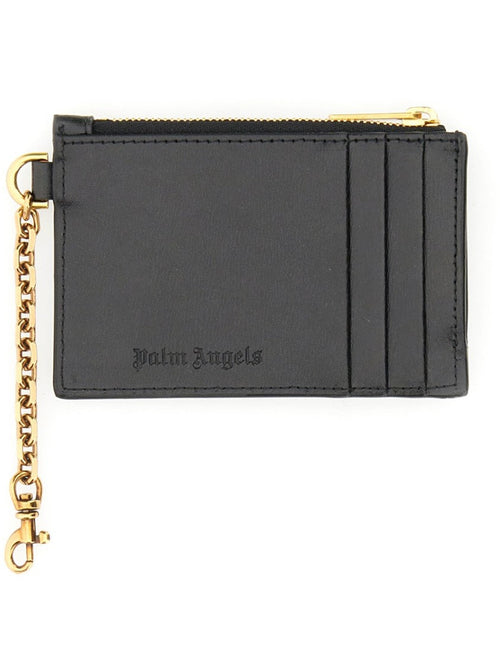 "Palm Beach" Card Holder With Chain