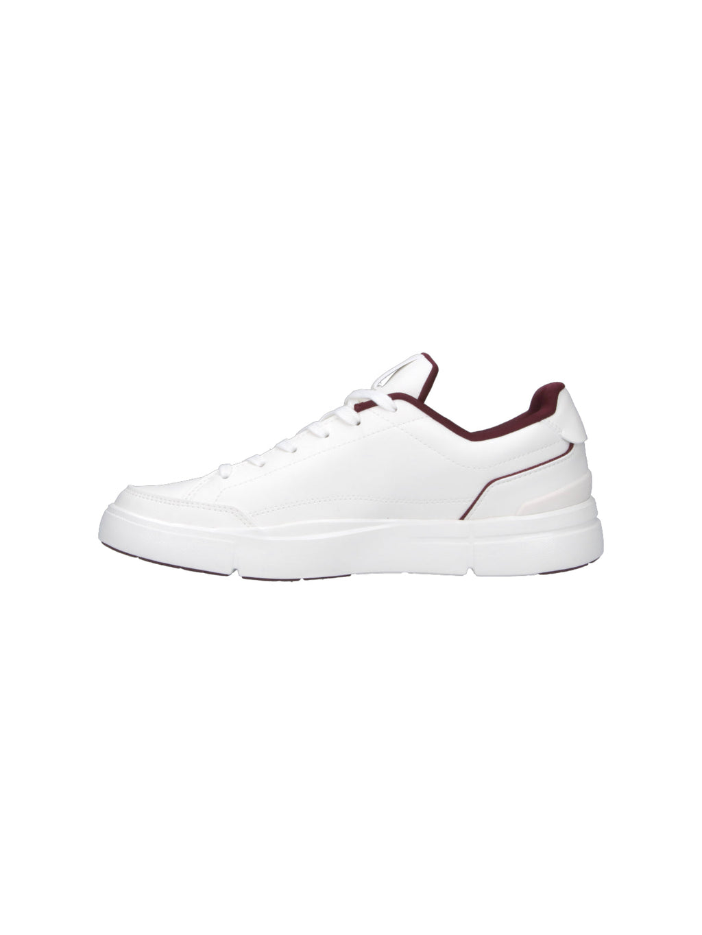 "The Roger Centre Court" Sneakers – White Rubber
