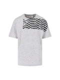 "Flag Print" T-Shirt – Grey