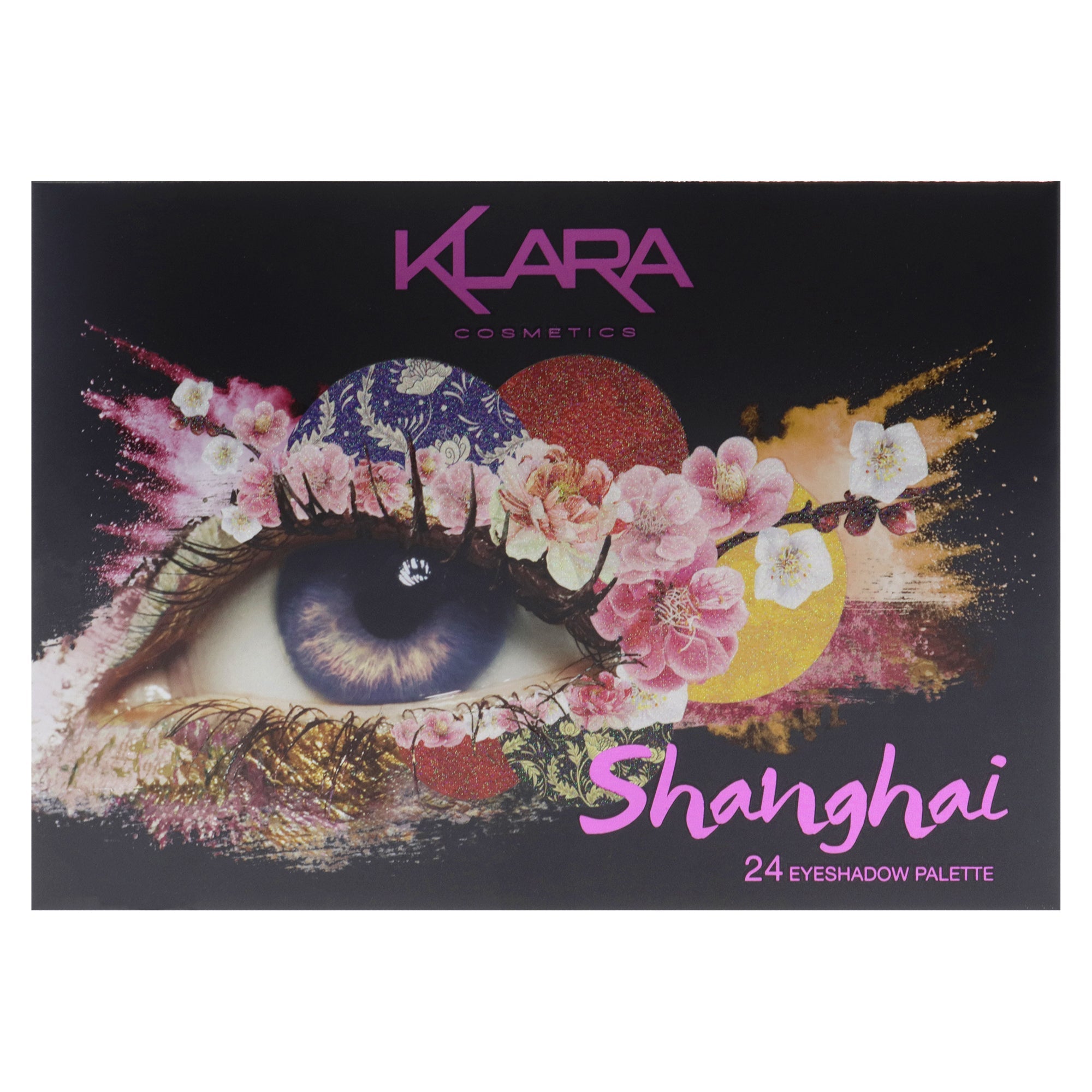 24 Eyeshadow Palette - Shanghai by Klara for Women - 1.68 oz Eye Shadow