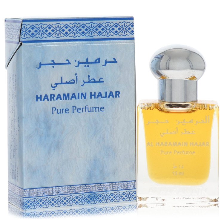 3pcs Cologne Gift Sets - Al Haramain Hajar by Al Haramain Mini Pure Perfume 0.51 oz for Men